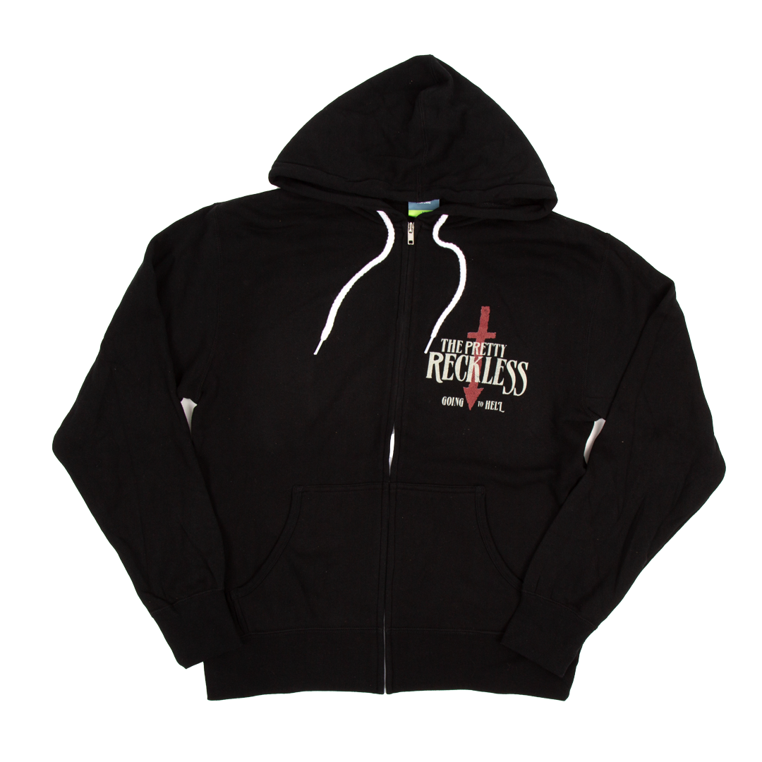 Going to Hell Zip Hoodie